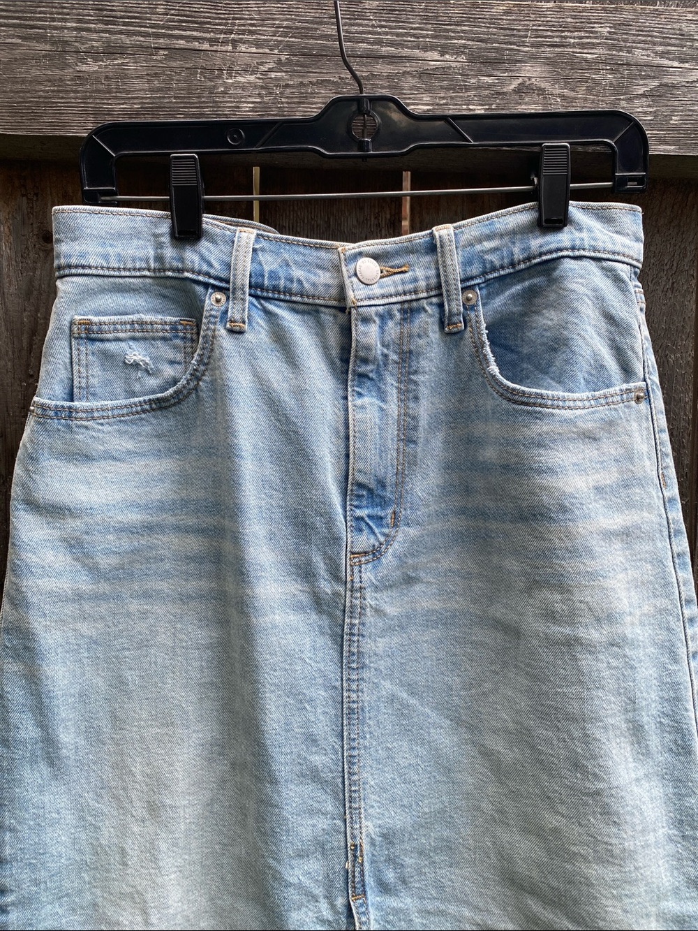 Universal Thread Women’s Denim Long Skirt - Picture 3 of 6